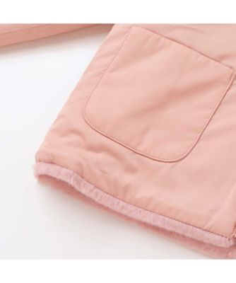 タフタ×ファーリバーシブル2wayコート 1724ー77536