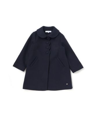 ＜Tartine et Chocolat (Baby&Kids) ＞スカラップビーバーウールコート　１７２４７８０３２