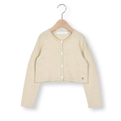 ＜Tartine et Chocolat (Baby&Kids) ＞ラメセーターカーディガン