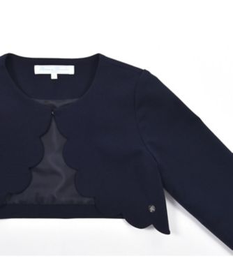 ストレッチポンチスカラップジャケット　１７２５－７０５４１