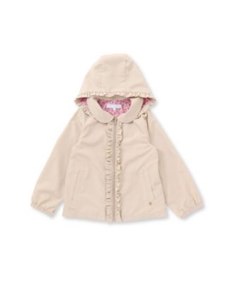 ＜Tartine et Chocolat (Baby&Kids) ＞裏リバティ（Ａｒａｌｉａ　Ｐａｎｓｙ）タナローンタフタジャケット　１７２５ー７１０３６