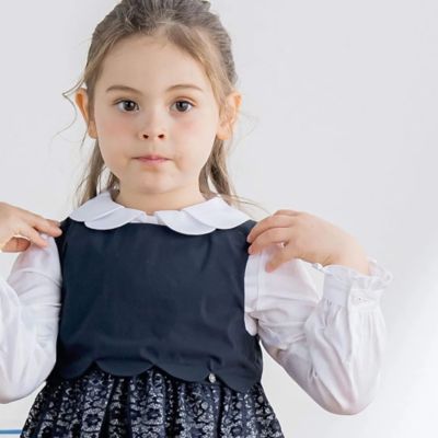 Soor ploom 2-3Y ボウタイブラウス