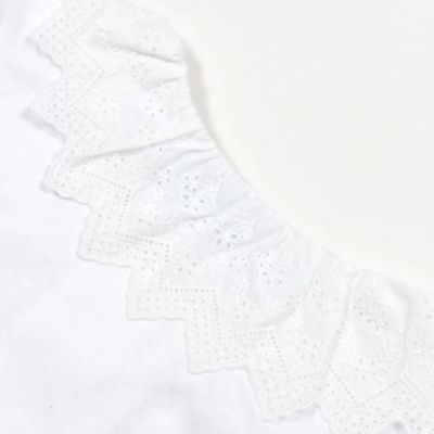 レース襟スムースブラウス | Tartine et Chocolat (Baby&Kids