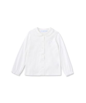 ＜Tartine et Chocolat (Baby&Kids) ＞バイオシルスムースレースブラウス　１７２６－６６０１９