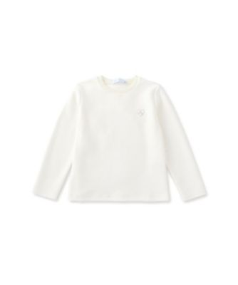 ＜Tartine et Chocolat (Baby&Kids) ＞コットンパイルハート刺しゅう付きトレーナー　１７２７－６６０１０