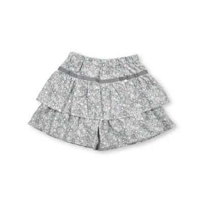 リバティ（Michelle）プリントシャツコール キュロットパンツ  