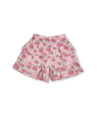 ＜Tartine et Chocolat (Baby&Kids) ＞ミラクルウェーブフラワープリントキュロット