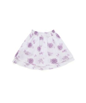 オーガニックコットンフラワープリントスカート　１７３１－７２０１２