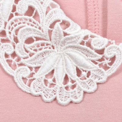 レース襟Ｔシャツ