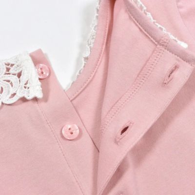 レース襟Ｔシャツ