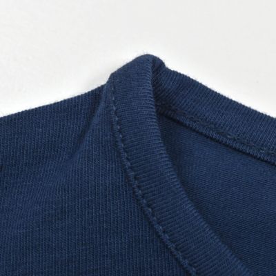 先染めコットンストライプ半袖Ｔシャツ