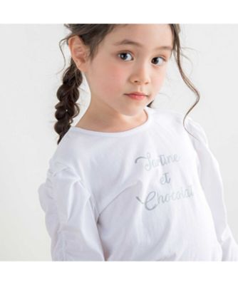 コンパクトコットンベア天竺ロゴプリントＴシャツ　１７３５ー７１０６０