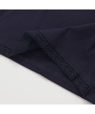 トーションレース袖フリルＴシャツ　１７３５ー７２０７２