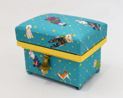 マンナインミニ茶箱「Ｆｌｏｗｅｒｐａｒｋ　Ｔｕｒｑｕｏｉｓｅ」