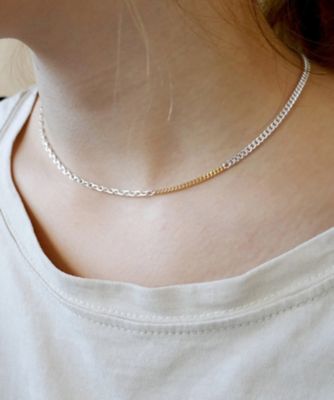 ミックスチェーンネックレス　１８０１‐ＡＮ２９８