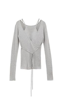 美品CLANE CAMISOLE SET CACHECOEUR KNITTOPS CAMISOLE SET CACHECOEUR KNIT