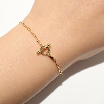 Ｍａｎｔｅｌ　Ｂａｒ　Ｄｉａｍｏｎｄ　Ｂｒａｃｅｌｅｔ　ブレスレット