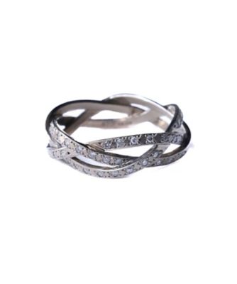 MONAKA jewellery (Women)/モナカ String Ring - Half Diamond K18WG - 18RG74-02200 ソノタ 指輪【三越伊勢丹/公式】