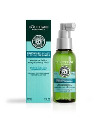 L'OCCITANE ファイブハーブス ピュアフレッシュネスシャイニングビネガー 100mL