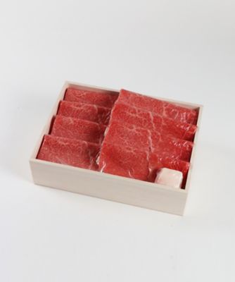 ＜片葉三＞山形県産　雪降り和牛尾花沢　モモ　すき焼き用