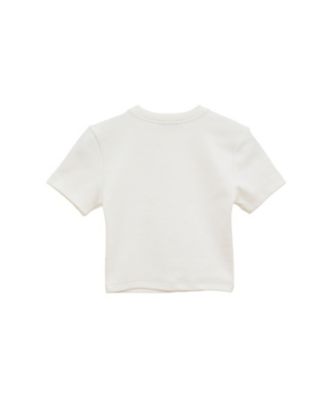 LOGO CROPPED TIGHT TEE 19105ー