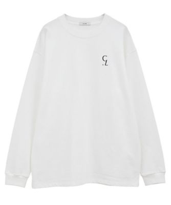 LOGO BASIC LONG TEE 19105ー1202 | CLANE