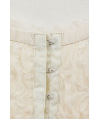 SHIRRING PUFF TOPS 19122ー4072 | CLANE