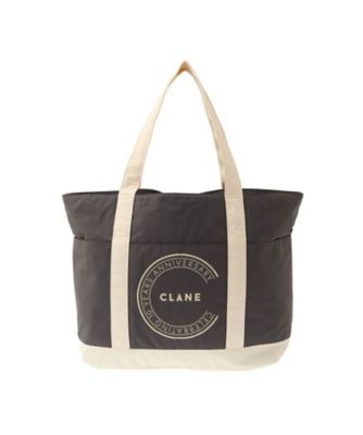 バッグ CLANE ROUND TOTE BAG 10TH LOGO HUGE TOTE BAG 19136ー