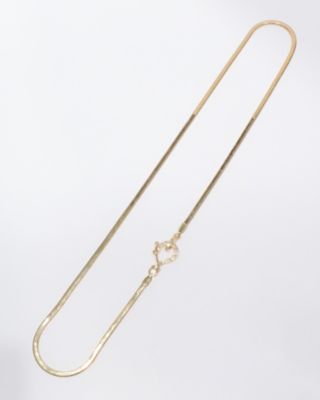 ＜MONAKA jewellery (Women)＞Ｌｉｎｋ　ネックレス　Ｓｎａｋｅ　Ｃｈａｉｎ　１９４７４＿ＮＣ－０１２００