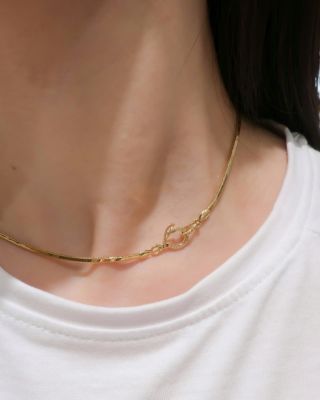 Ｌｉｎｋ　ネックレス　Ｓｎａｋｅ　Ｃｈａｉｎ　１９４７４＿ＮＣ－０１２００
