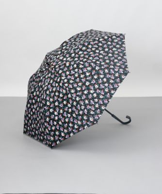 ＜ANNA SUI (Women)＞ＡＮＮＡ　ＳＵＩ　リゾート花柄プリント晴雨兼用傘（１段スライドショート傘）　１ＡＳ　２３０２９