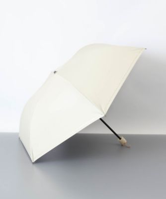 暖かい傘の下で BLAO（ブラオ）シュシュ房晴雨兼用傘（トップフラット