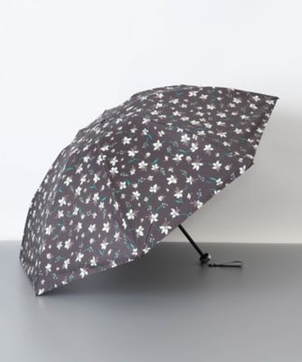 【SALE】Blao/ブラオ BLAO(ブラオ)花柄晴雨兼用傘(折りたたみ傘) 1BA 27731 チャコールグレー/97 傘・日傘【三越伊勢丹/公式】