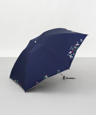 NINA RICCI (Women)/ニナ リッチ 花柄刺しゅう晴雨兼用パラソル(クイックオープン折りたたみ傘) 1NR 27183