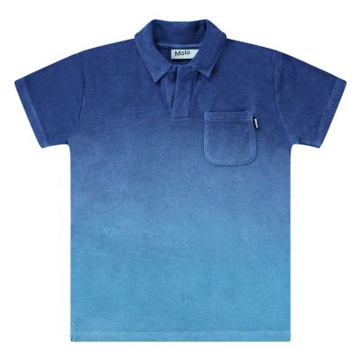 Molo (Baby&Kids)/モロ パイル地 襟付き Tシャツ Randal 5419 Mazarine Blue 1S25A205