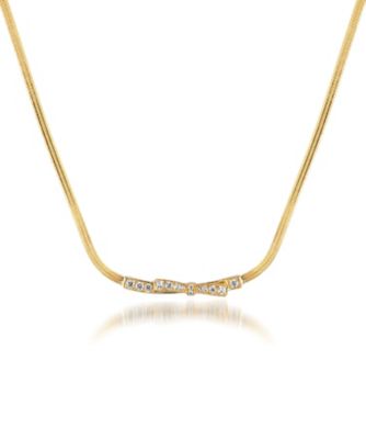 DIAMOND BOW ネックレス 1ZN1159 | STAR JEWELRY