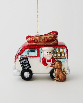 クリスマスおまとめ】ガラスオーナメント ホットドッグ バン | 奇貨
