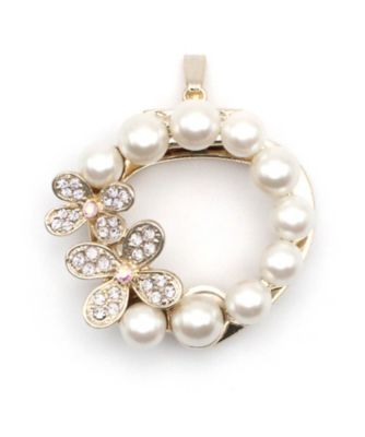 RELIANCE (Women)/リライアンス ストールクリップ Rリング 2つ花パール 2-41 ゴールド スカーフ・ショール【三越伊勢丹/公式】