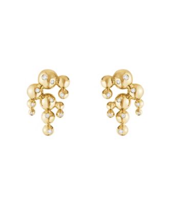 ＜GEORG JENSEN (Women)＞ＭＯＯＮＬＩＧＨＴ　ＧＲＡＰＥＳ　ピアス２０００１４２２