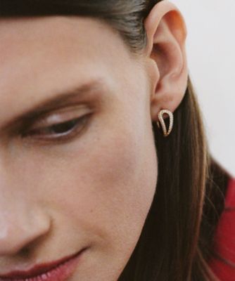 ＜GEORG JENSEN (Women)＞ＭＥＲＣＹ　ピアス　２０００１８３５