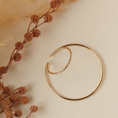 e.m. (Women)/イー・エム ２連風イヤーカフ　※シングル