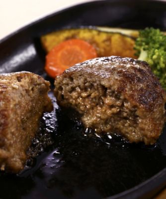 岩手薫る格之進ハンバーグセット