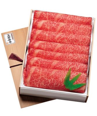 北海道＜ウエムラ牧場＞白老牛Ａ５等級サーロインステーキとロースすき焼きセット