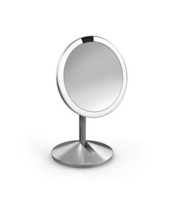 simplehuman センサーメイクアップミラー 女優ミラー 20cm simplehuman （simplehuman） センサーメイクアップミラートリオ