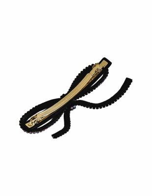 ブリジット　リボン　ロングバレッタ