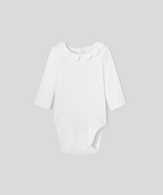 JACADI (Baby&Kids)/ジャカディ ペタルカラー長袖ボディスーツ 2013382