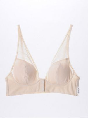 ＜PRISTINE (Women)＞切替フロントホックブラジャー
