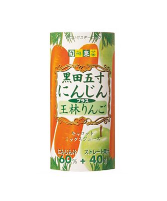 ＜MI FOODSTYLE(グローサリー)＞【ＤＡＩＬＹおまとめ】＜フロリダスモーニング＞黒田五寸人参プラス王林りんご