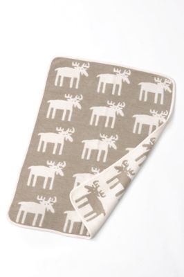 シェニールコットン ミニブランケット ムース | KLIPPAN/クリッパン