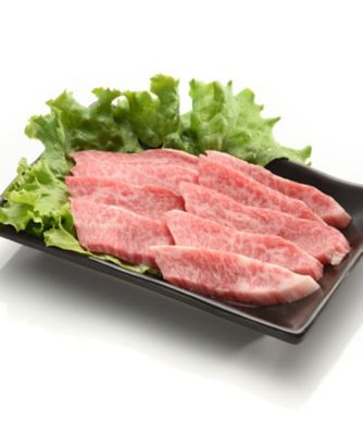 ＜精肉の二幸＞国産黒毛和牛　カルビ焼肉用（自宅用）